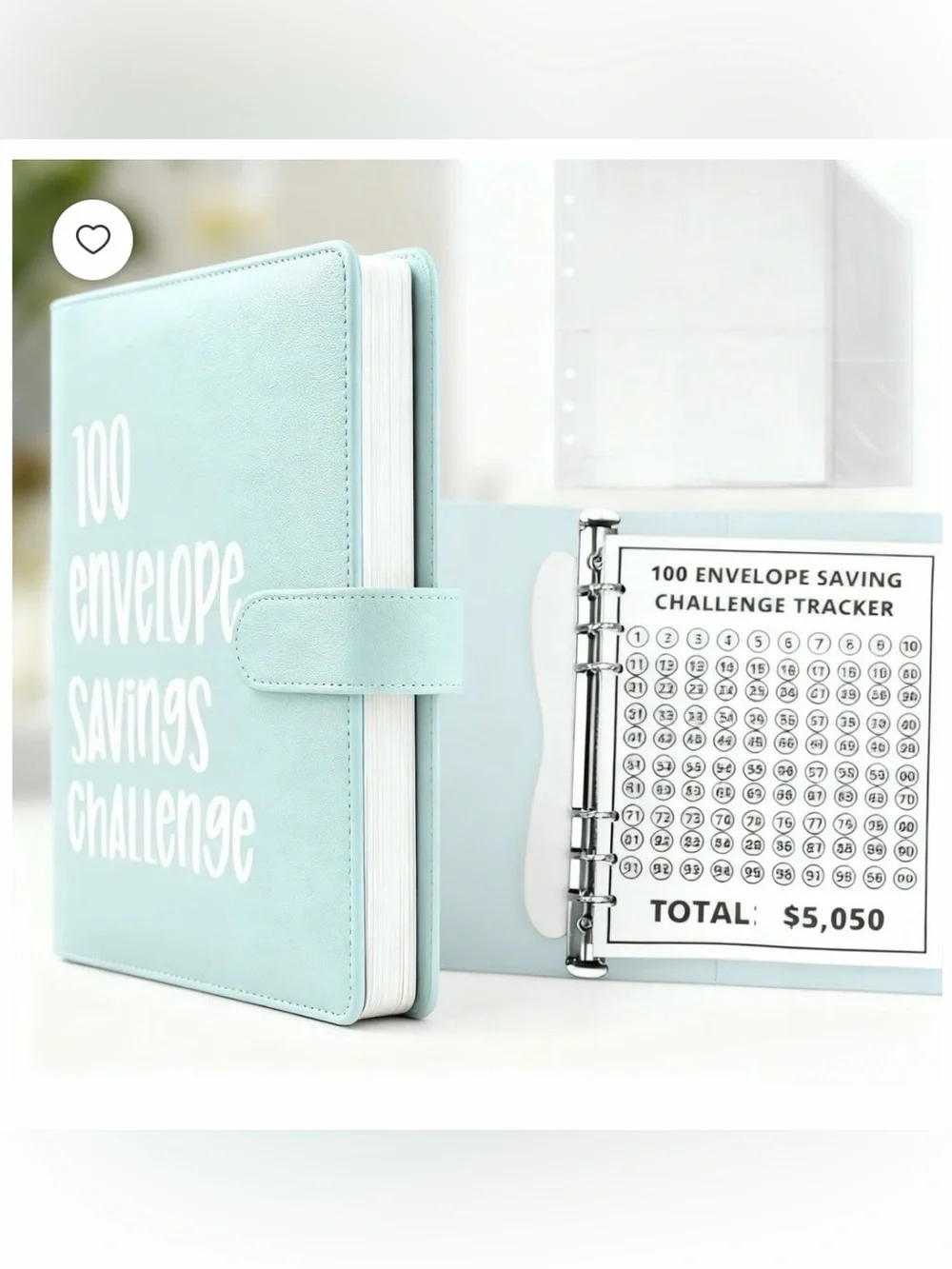 100 Envelope Savings Challenge